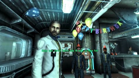 fallout 3 birthday party|fallout 3 stuck at birthday.